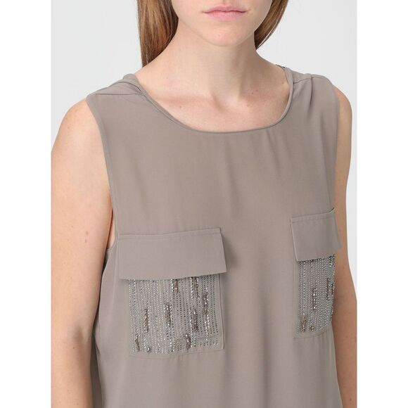 Liu Jo Top Woman Green Sweaters